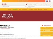 Website Screenshot Nicolas Marbeuf