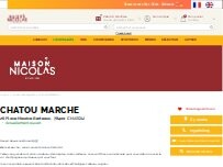 Website Screenshot Nicolas Chatou Marche