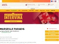 Website Screenshot Nicolas Marseille Paradis
