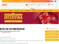 Website Screenshot Nicolas rue de Dunkerque