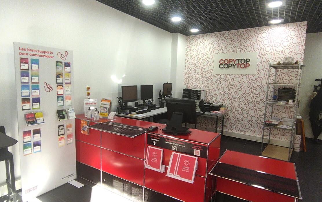 Images COPYTOP Marseille Joliette / Imprimerie Marseille 2ème