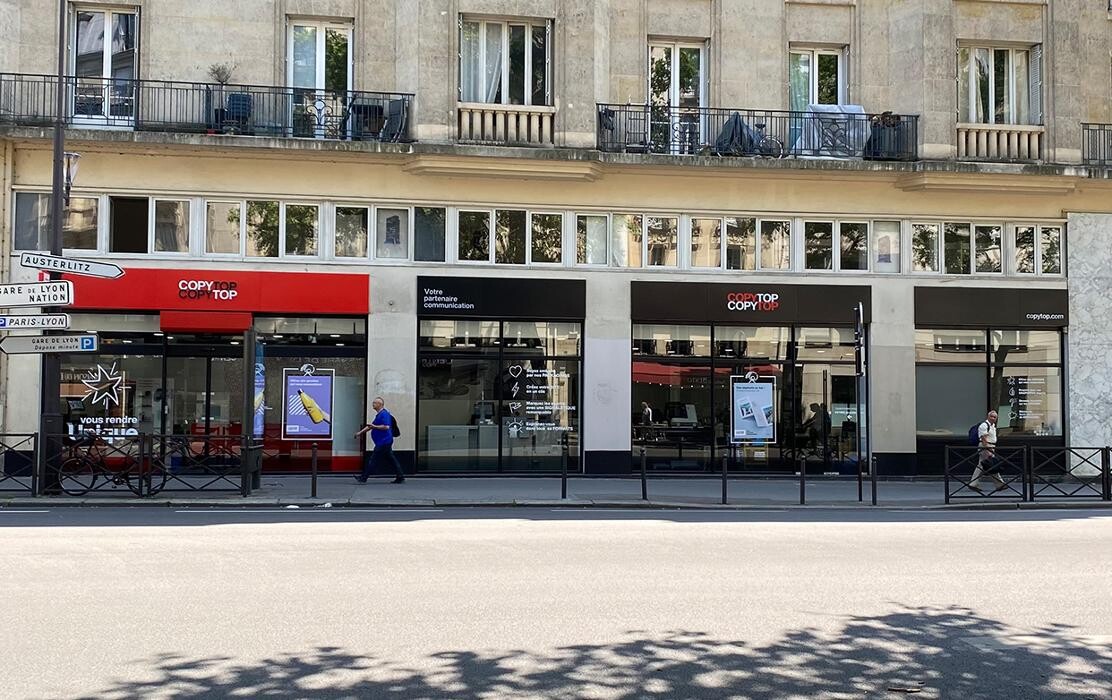 Images COPYTOP Gare de Lyon - Bastille / Imprimerie Paris 12ème