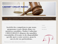 Cabinet CHILOT-RAOUL website screenshot