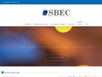 SBEC EUROPE GESTION website screenshot