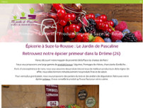 Screenshot for https://www.lejardindepascaline-26.fr