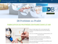 DB PROTHESES website screenshot