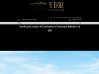 BE DRIVE VTC website screenshot