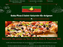 GOKU PIZZA website screenshot