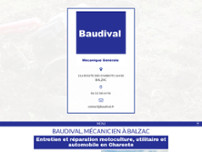 Screenshot for https://www.baudival.fr