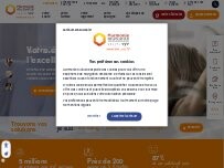Website Screenshot Harmonie Mutuelle - Lucé