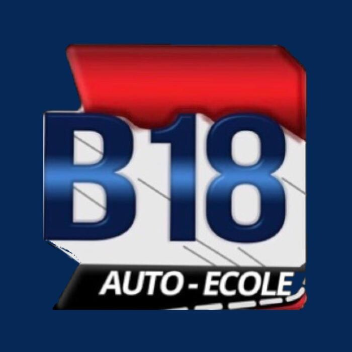 B18 auto-école Logo