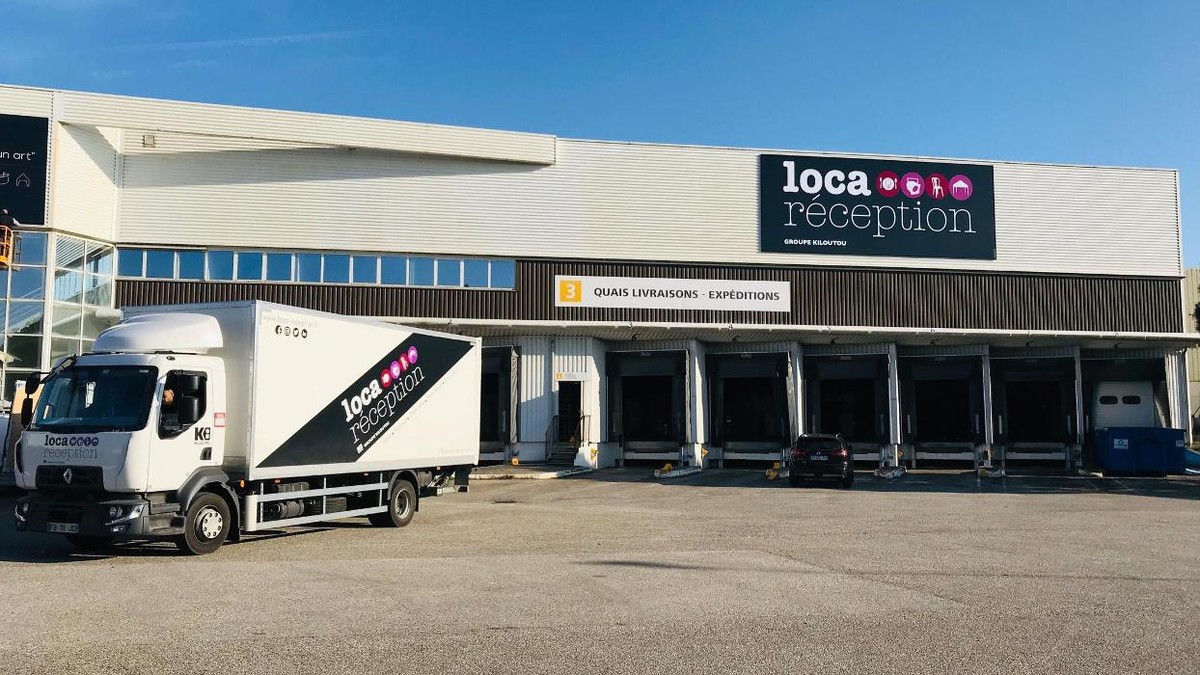 Images Loca Réception Plateforme Logistique RA
