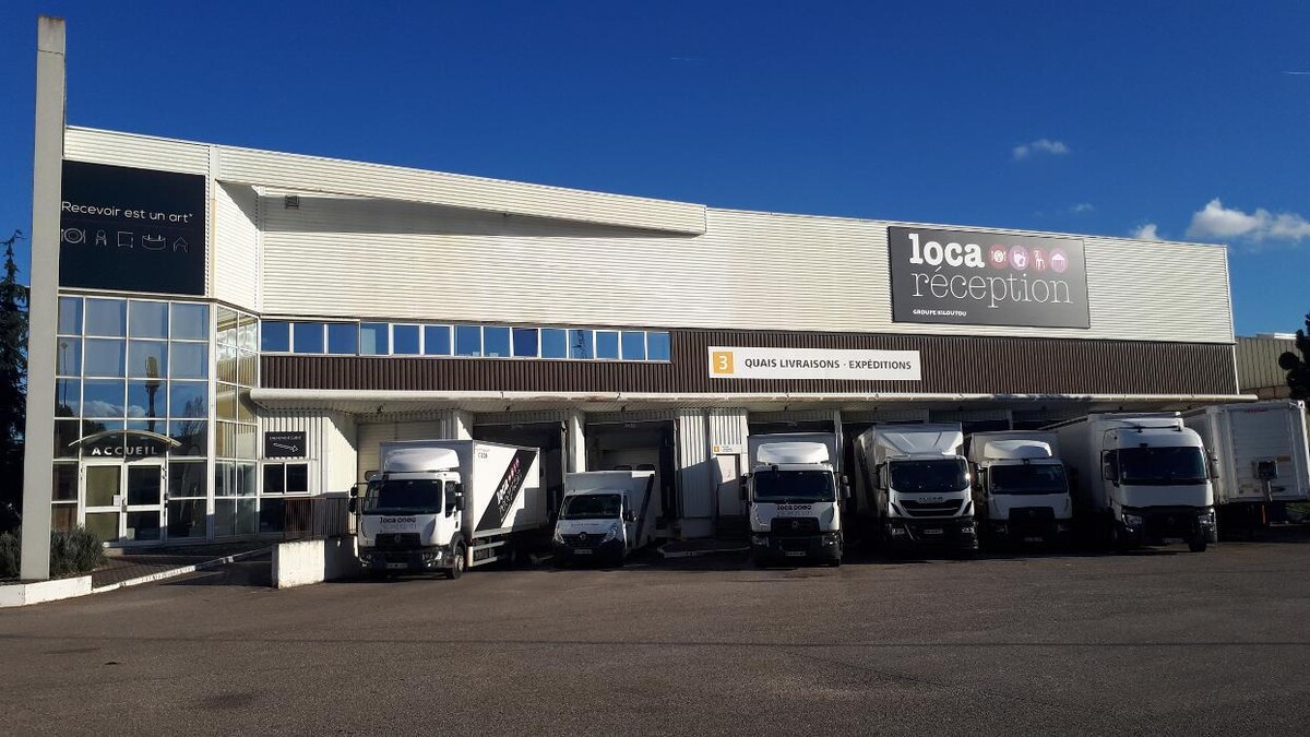 Images Loca Réception Plateforme Logistique RA