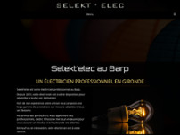 Screenshot for https://www.elec-bassin33.fr