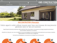 Screenshot for https://www.kmconstruction.fr