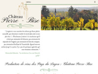 Screenshot for https://www.chateaupierrebise.fr