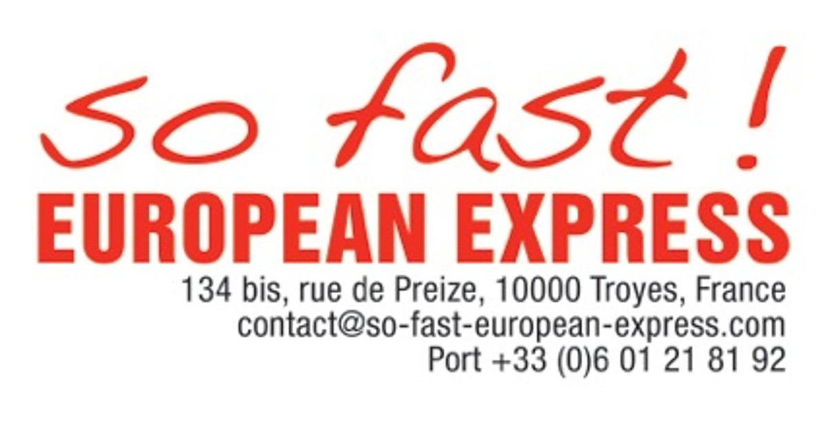 SO FAST EUROPEAN EXPRESS Logo