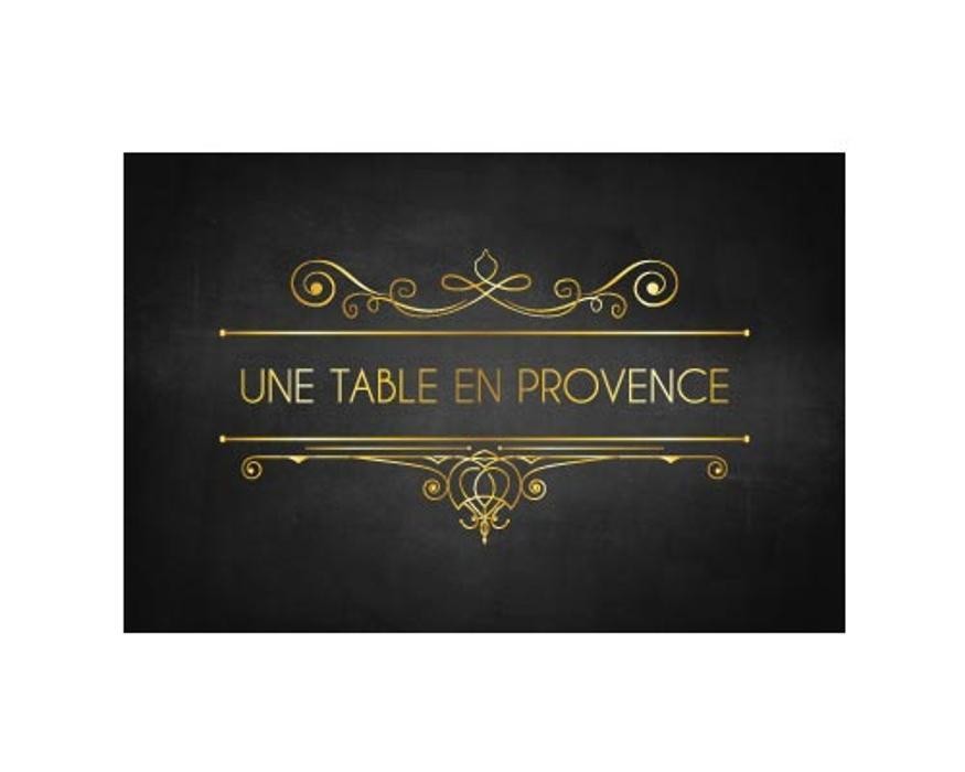 UNE TABLE EN PROVENCE Logo