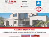 CMG CONSTRUCTION website screenshot