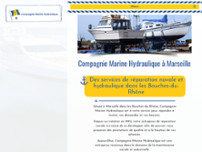 COMPAGNIE MARINE HYDRAULIQUE website screenshot