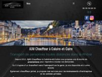 AJM CHAUFFEUR website screenshot