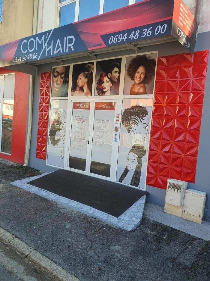 COM'HAIR Coiffeur mixte Cayenne Logo
