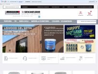 Website Screenshot Le Comptoir Seigneurie Gauthier