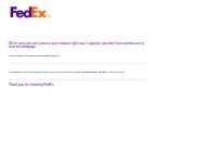 Website Screenshot FedEx Express France