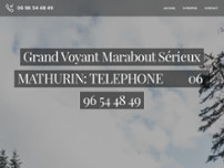 Screenshot for https://marabout23.webnode.fr/