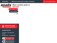 Screenshot for https://www.roady-decize.fr