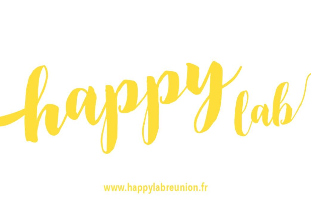 HAPPY LAB Agence Communication et Marketing Saint-Paul Logo