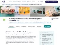 Website Screenshot ibis Styles Marseille Plan de Campagne