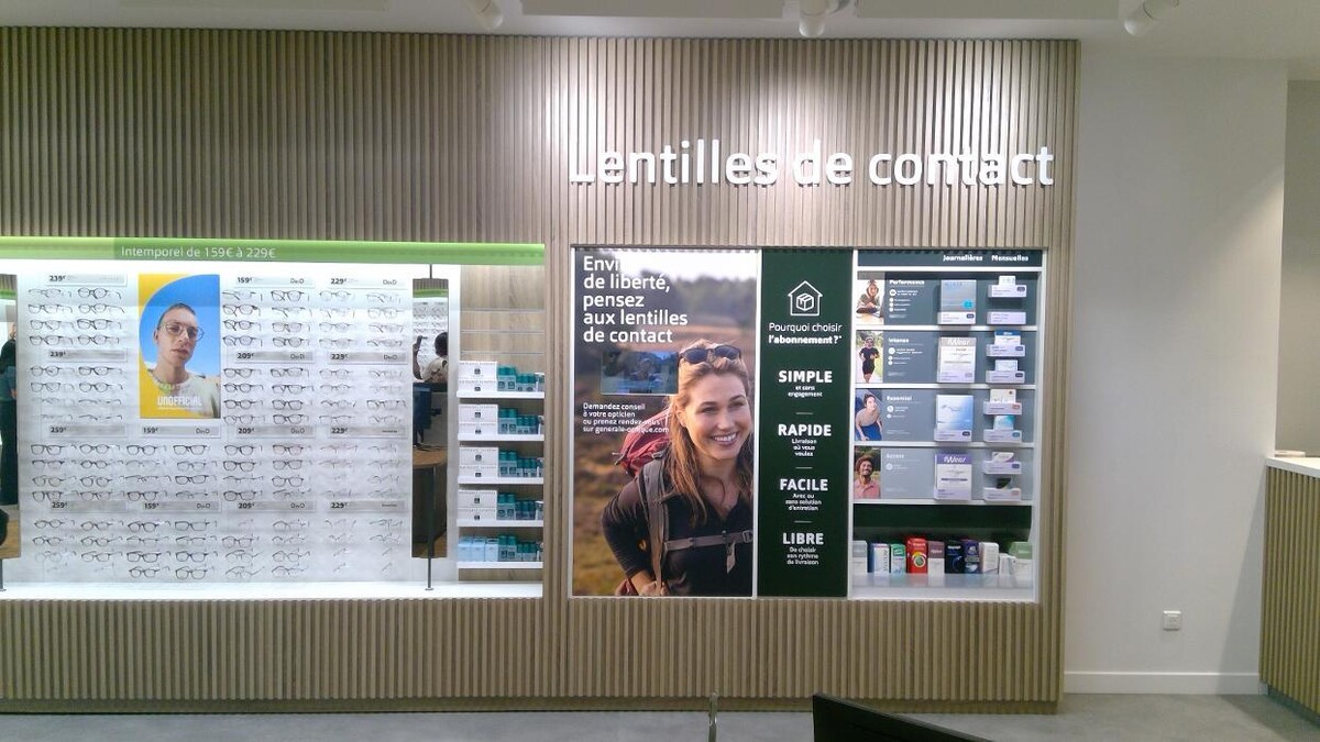 Images Opticien CERGY Générale d'Optique