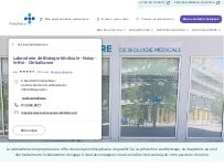 Website Screenshot Laboratoire de Biologie Médicale - Noisy-le-Roi - Cerballiance