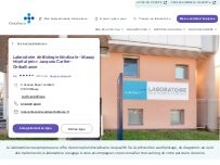 Website Screenshot Laboratoire de Biologie Médicale - Massy Hôpital privé Jacques Cartier - Cerballiance