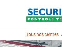 Website Screenshot Sécuritest Contrôle Technique Automobile ST BONNET LE CHATEAU