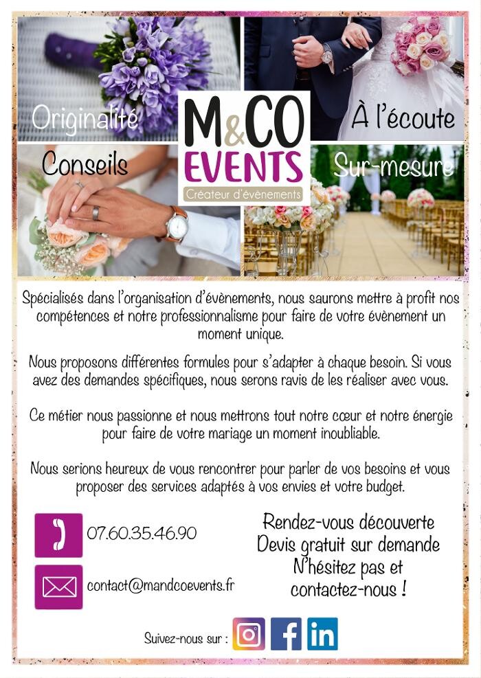 Images M&Co Events