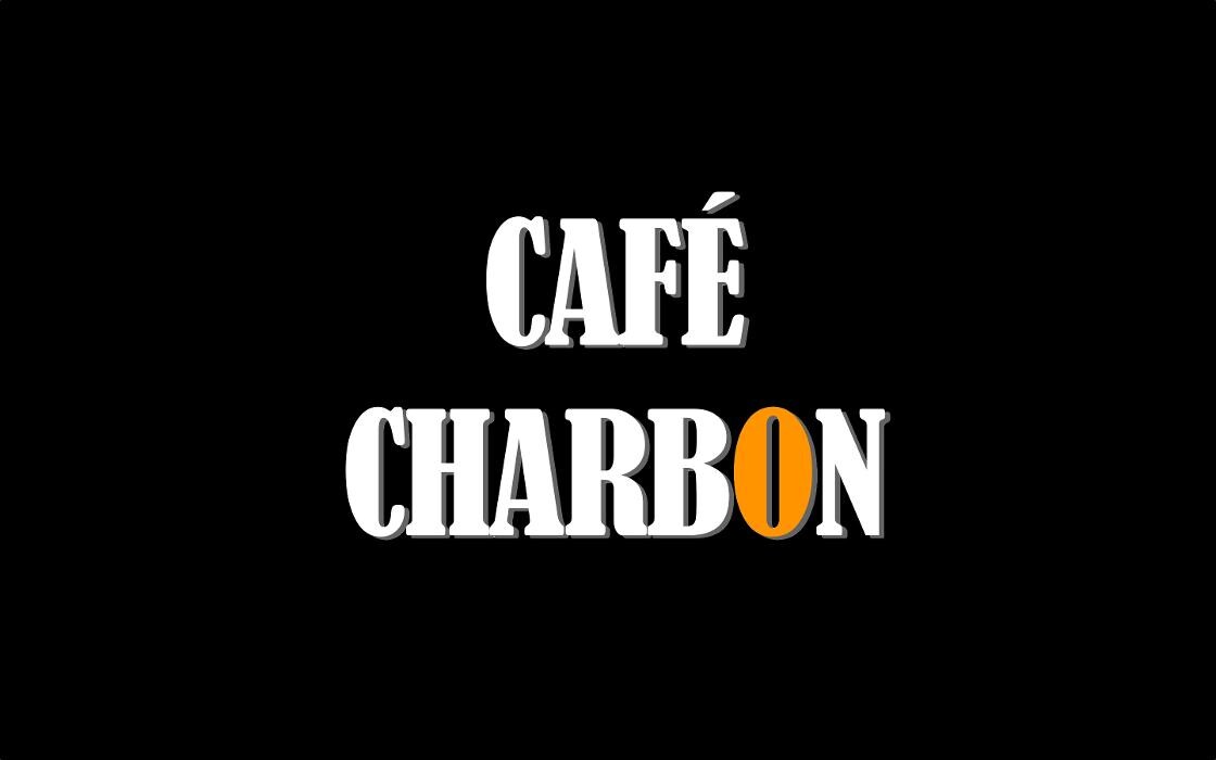 Café Charbon Atlantis Logo