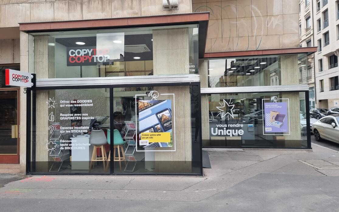 Images COPYTOP Lyon Vitton Masséna / Imprimerie Lyon 6ème