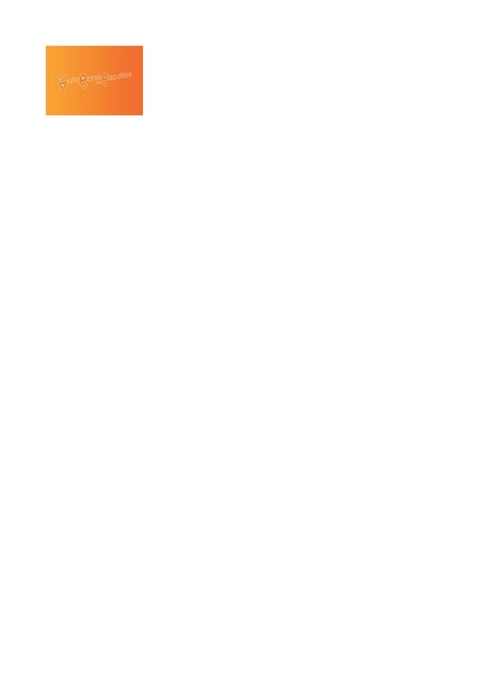AUTO ECOLE DES FACULTES Logo