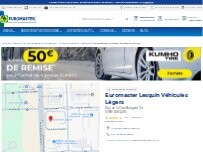 Website Screenshot Euromaster Lesquin