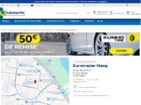 Website Screenshot Euromaster Massy La Bonde