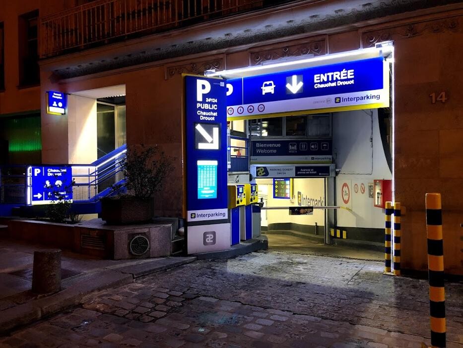 Images Parking Interparking Chauchat Drouot