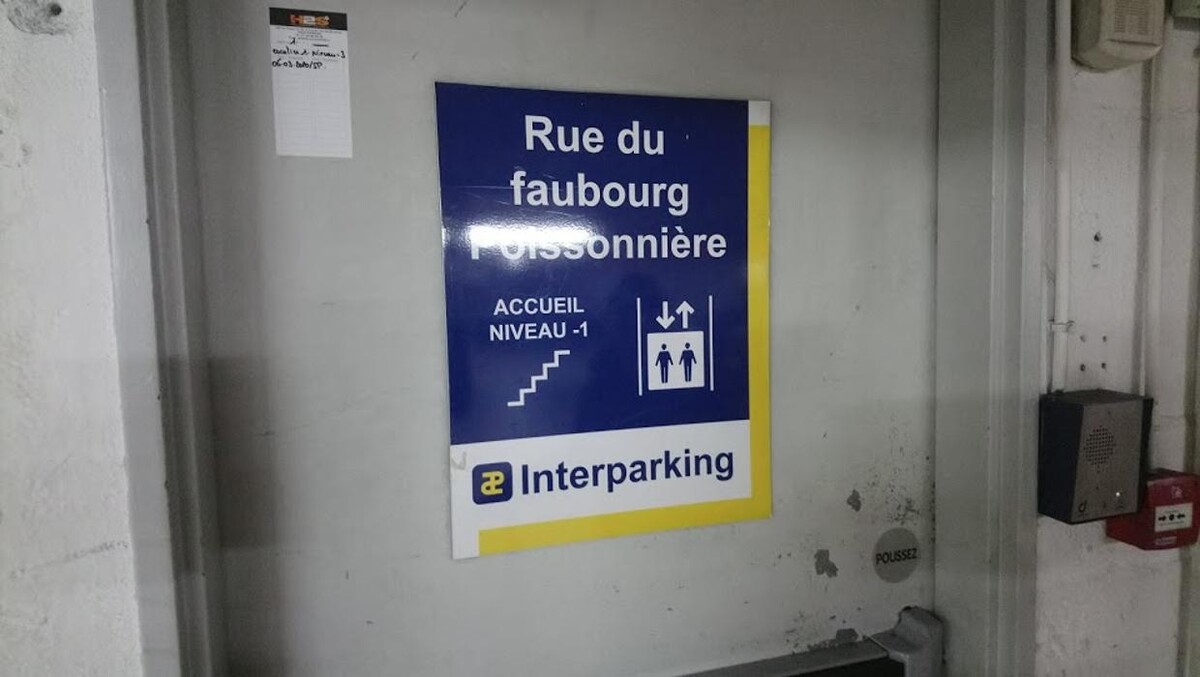 Images Parking Interparking Rex Grands Boulevards