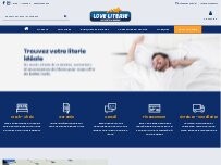Website Screenshot Love Literie Châteaubernard