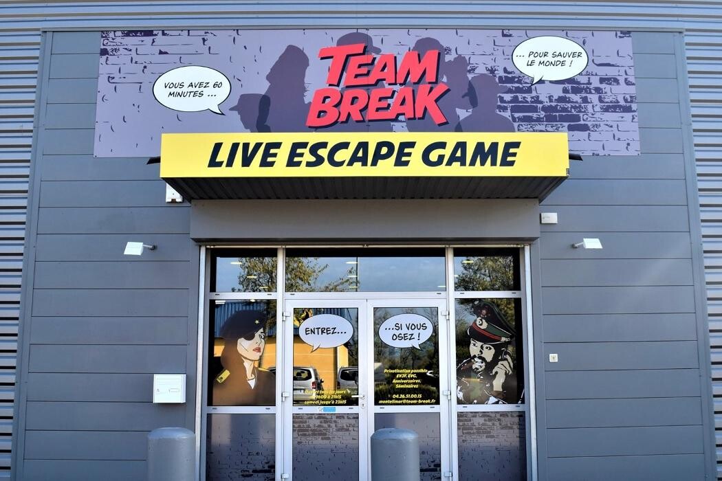 Images TEAM BREAK Montélimar Escape Game