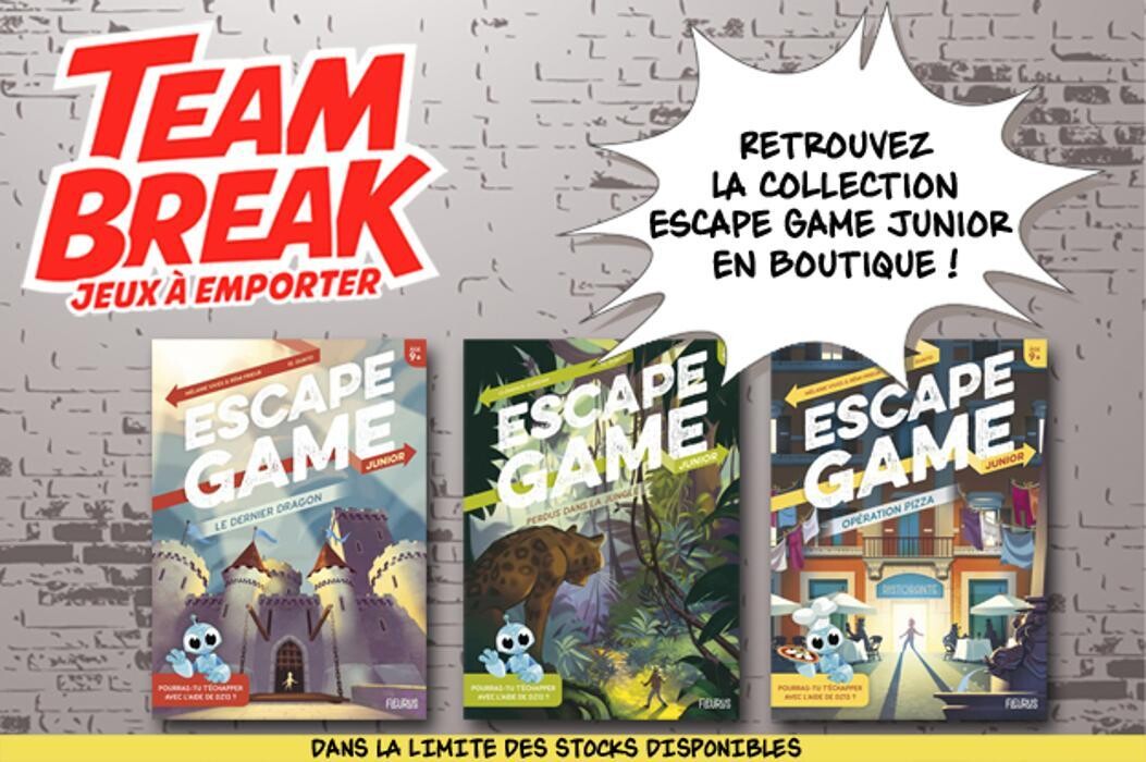 Images TEAM BREAK Montélimar Escape Game