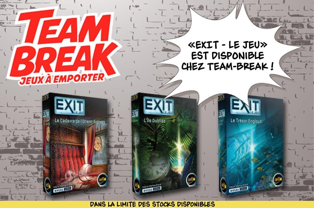 Images TEAM BREAK Montélimar Escape Game