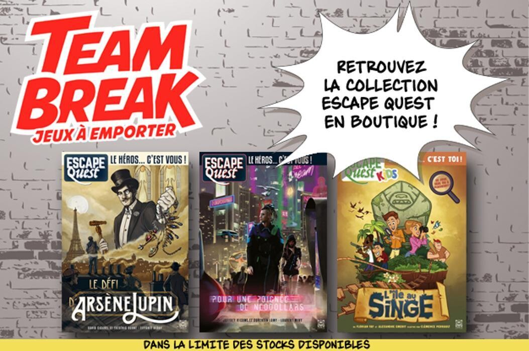 Images TEAM BREAK Montélimar Escape Game