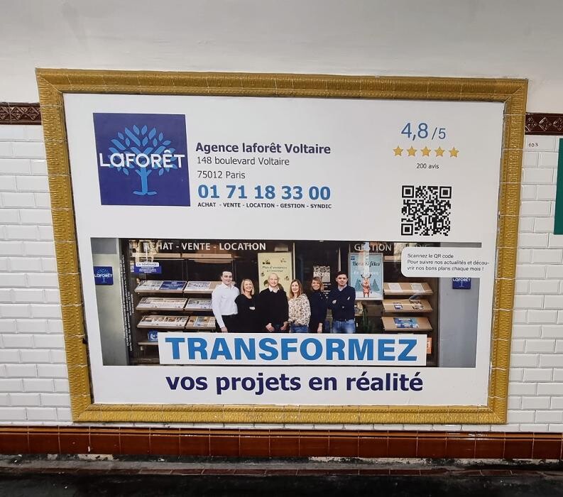 Images Agence immobilière Laforêt Paris 11Eme